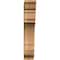 Ekena Millwork Merced Traditional Rough Sawn Bracket, Western Red Cedar, 4"W x 18"D x 22"H BKT04X18X22MRC01RWR - alternate 4